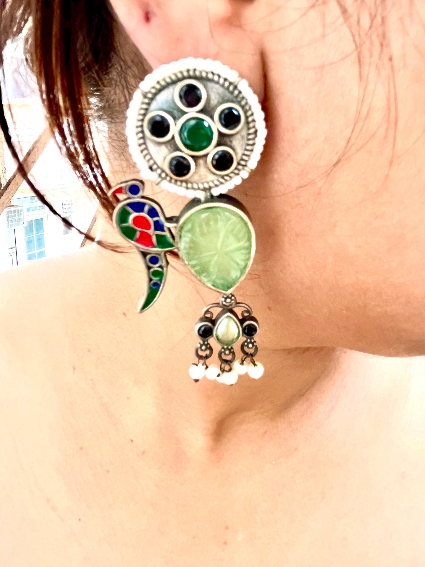 Anokhi Silver Earring