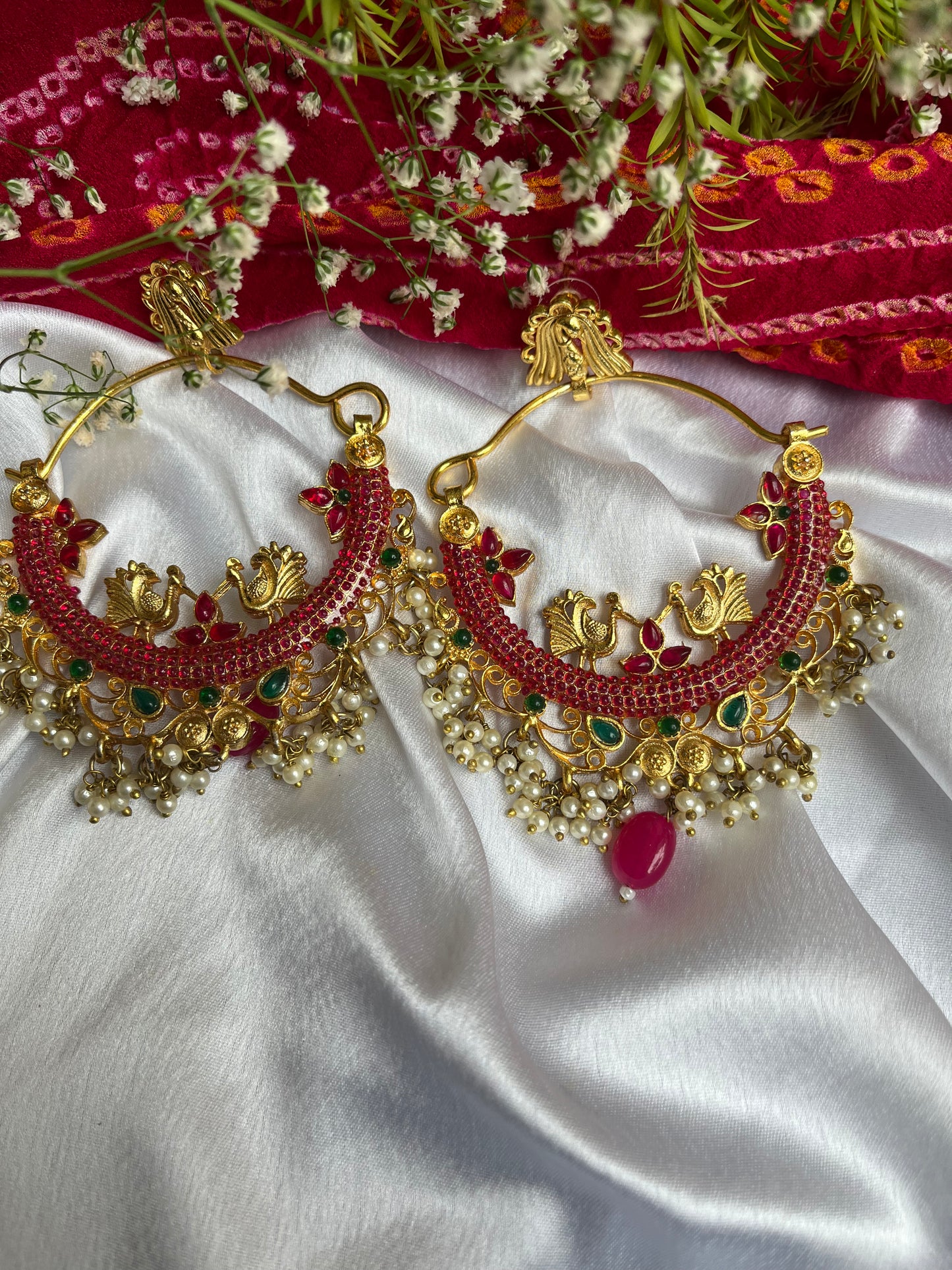 Moriya Chandbali Ethic Earring