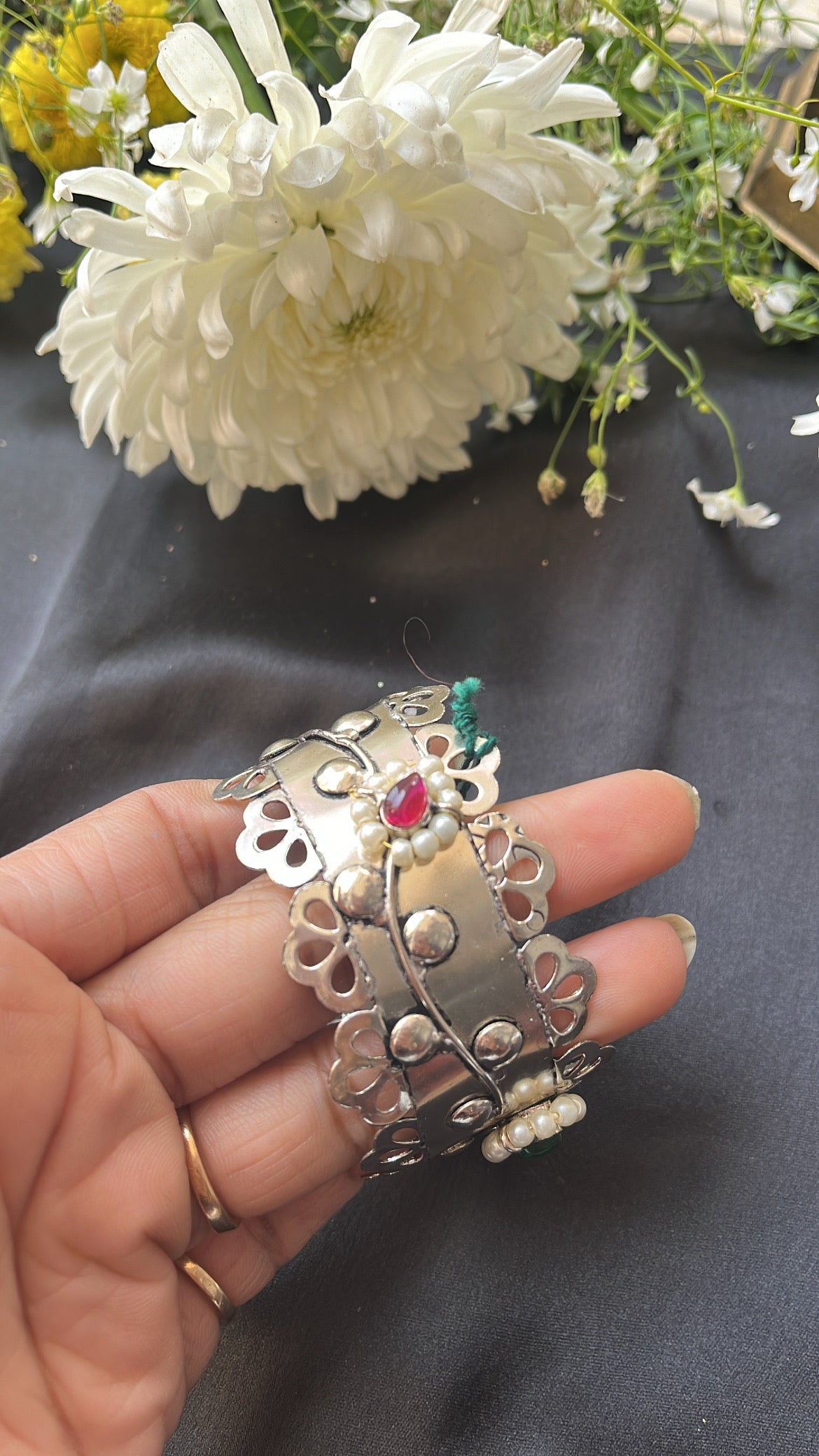 Raman Silver Handcuff