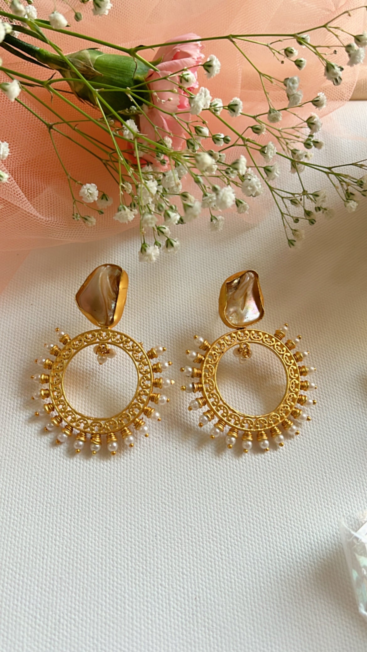 Mop Pearl Siddhi Earring