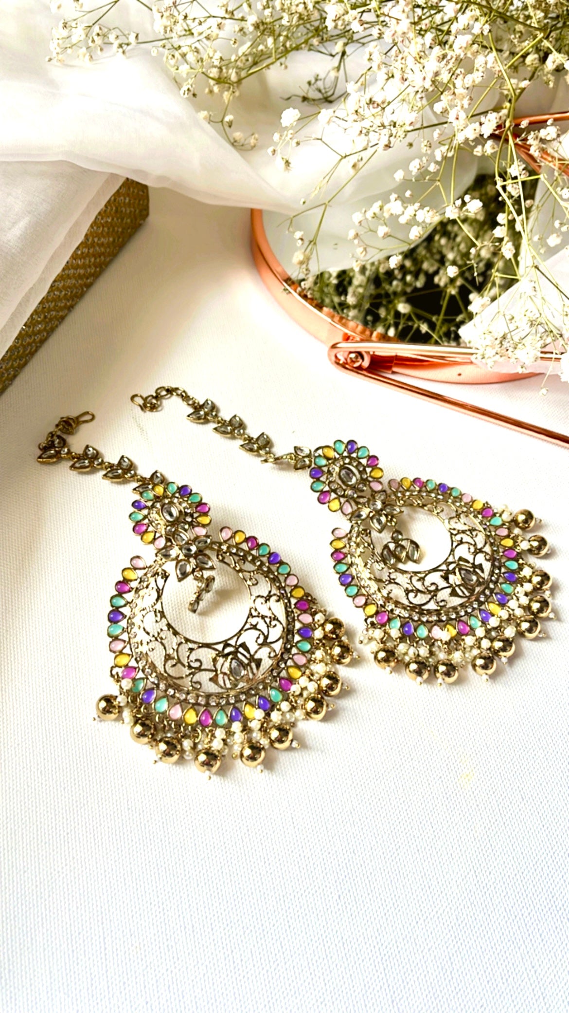 Multi Jaanvi Earring