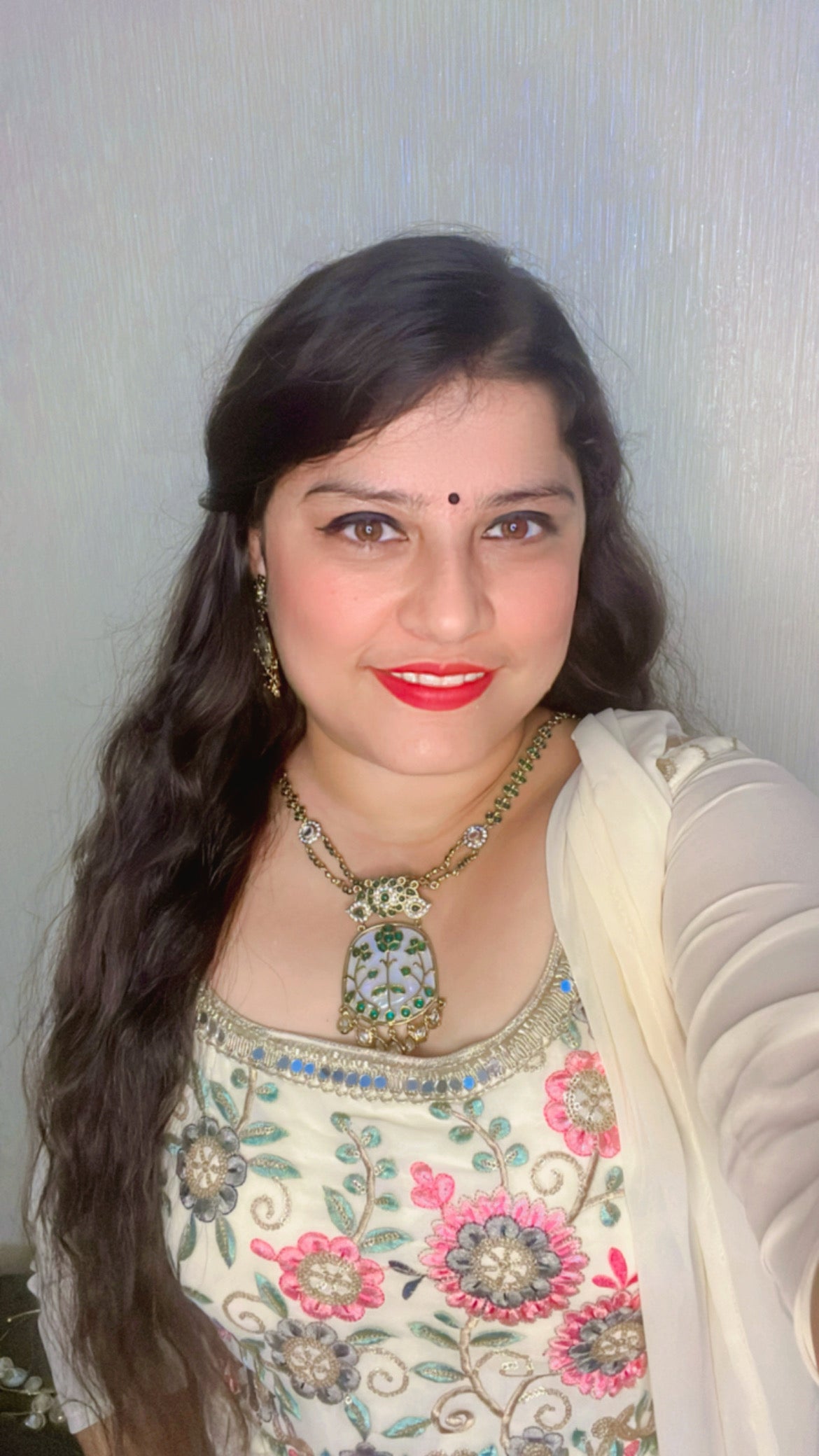 Green Gyanika Neckpiece Set