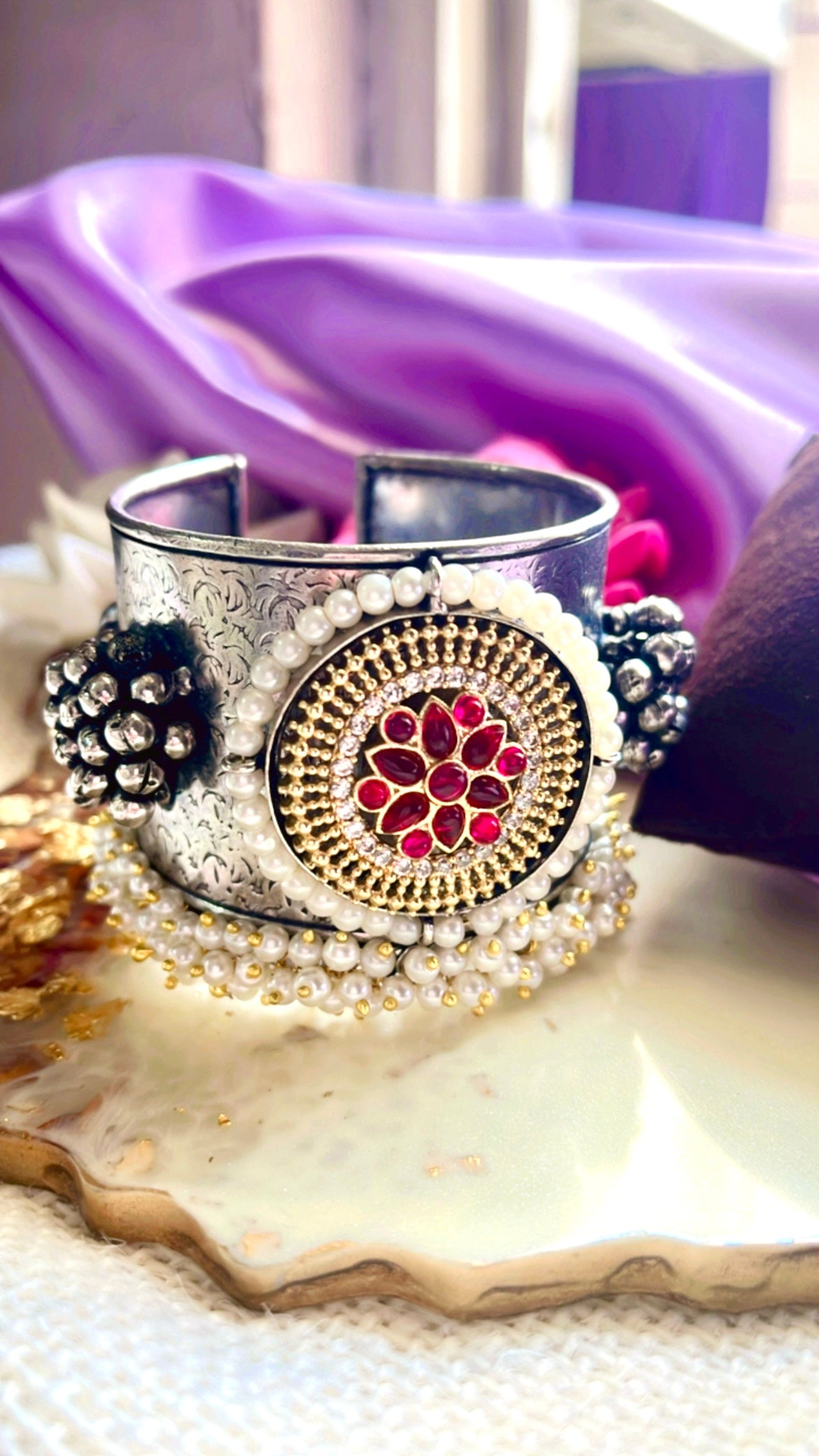 Rohini Silver Handcuff