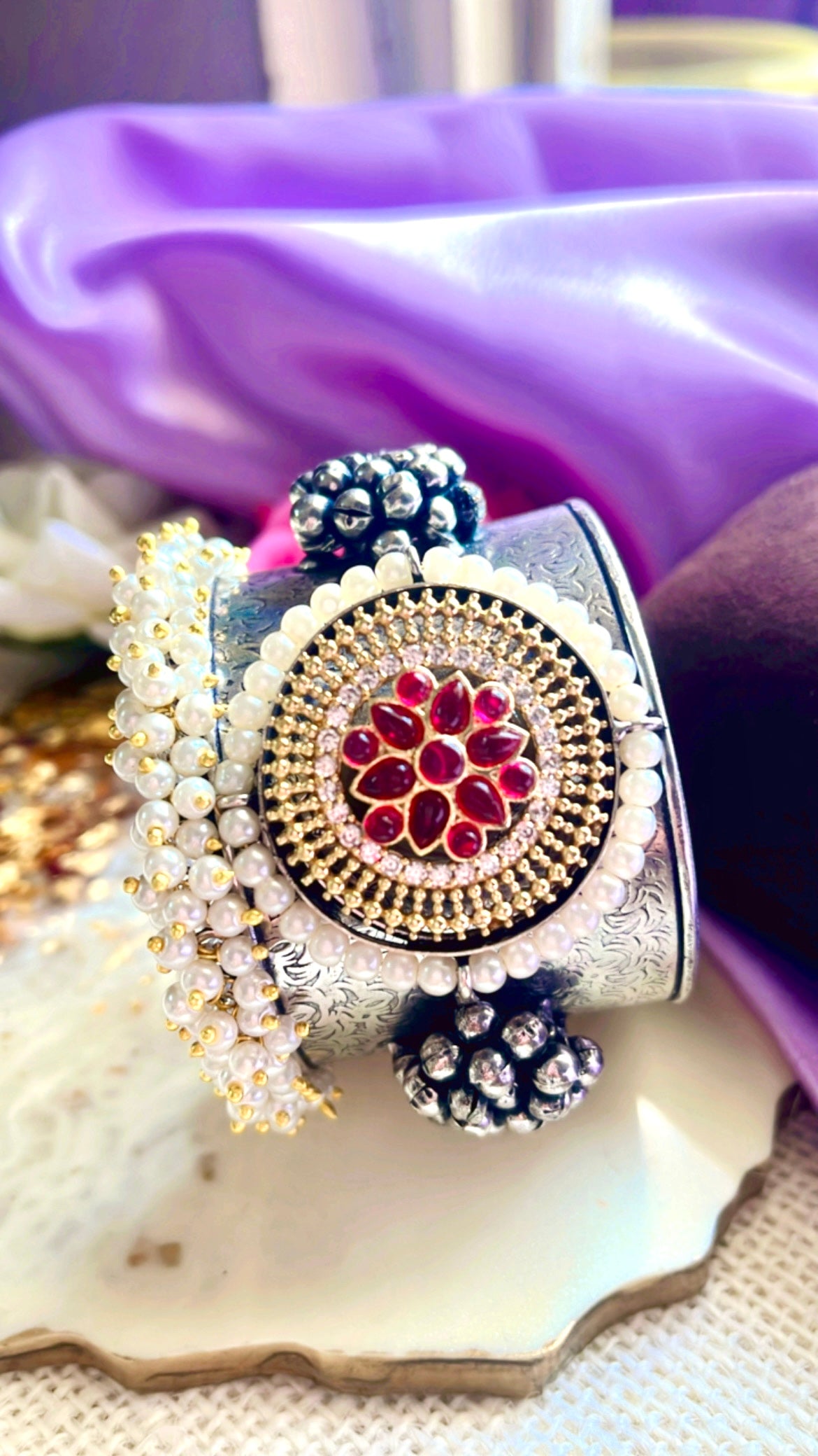 Rohini Silver Handcuff