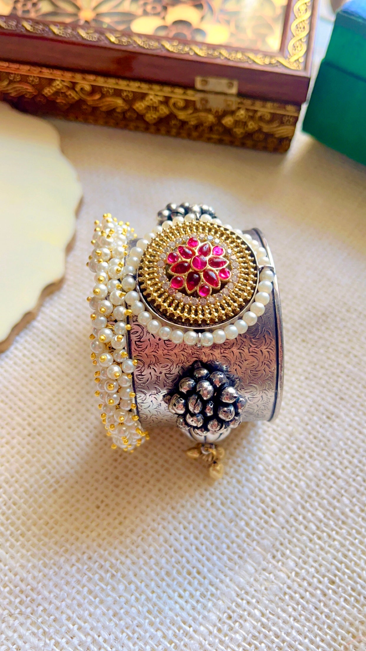 Rohini Silver Handcuff
