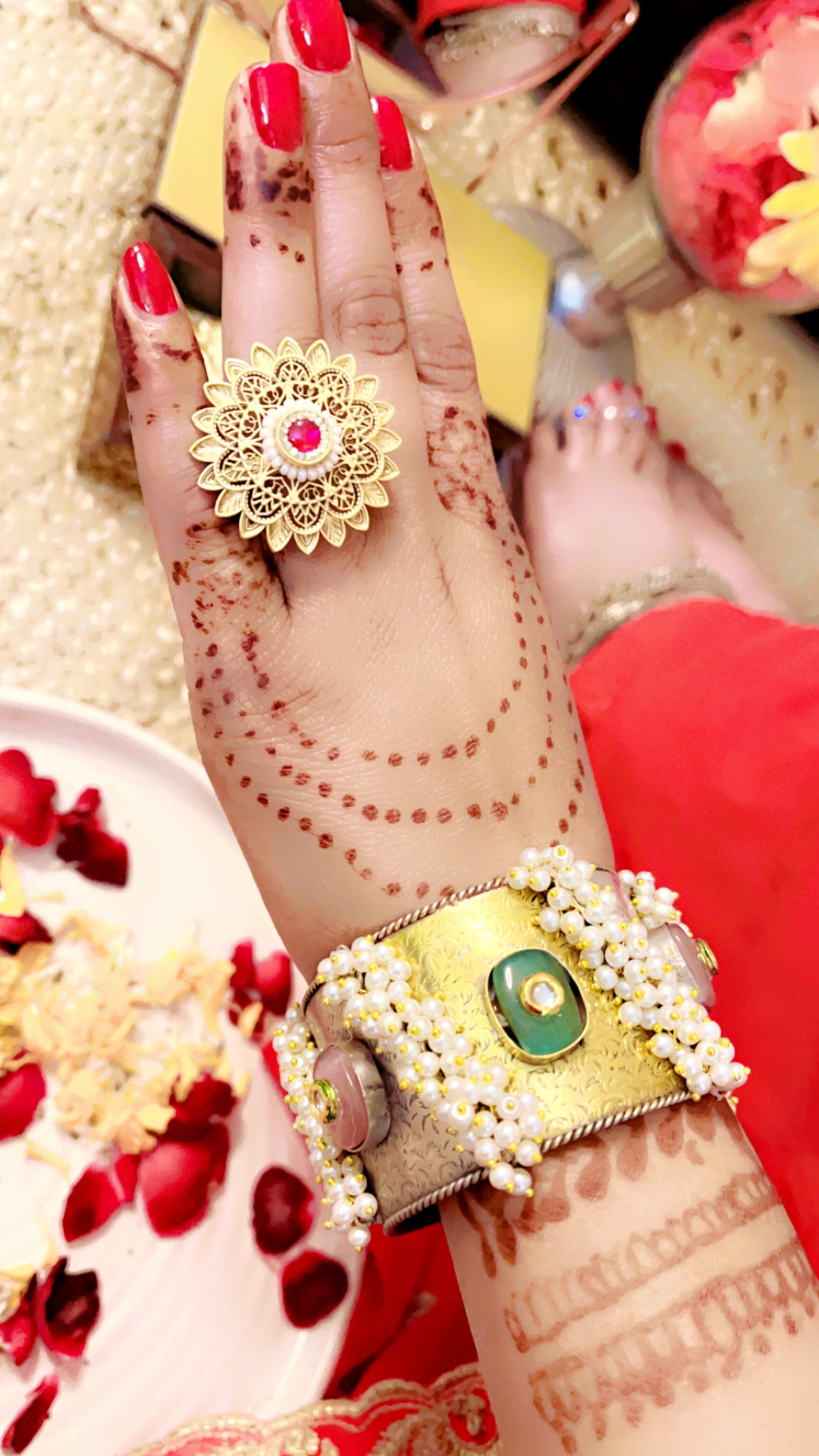 RIshika Silver Handcuff