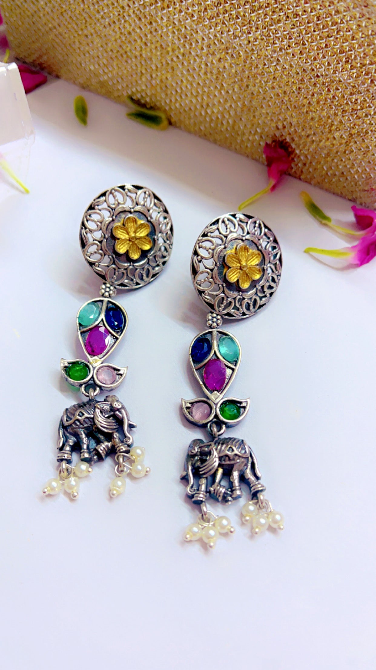 Jisha Silver Earring