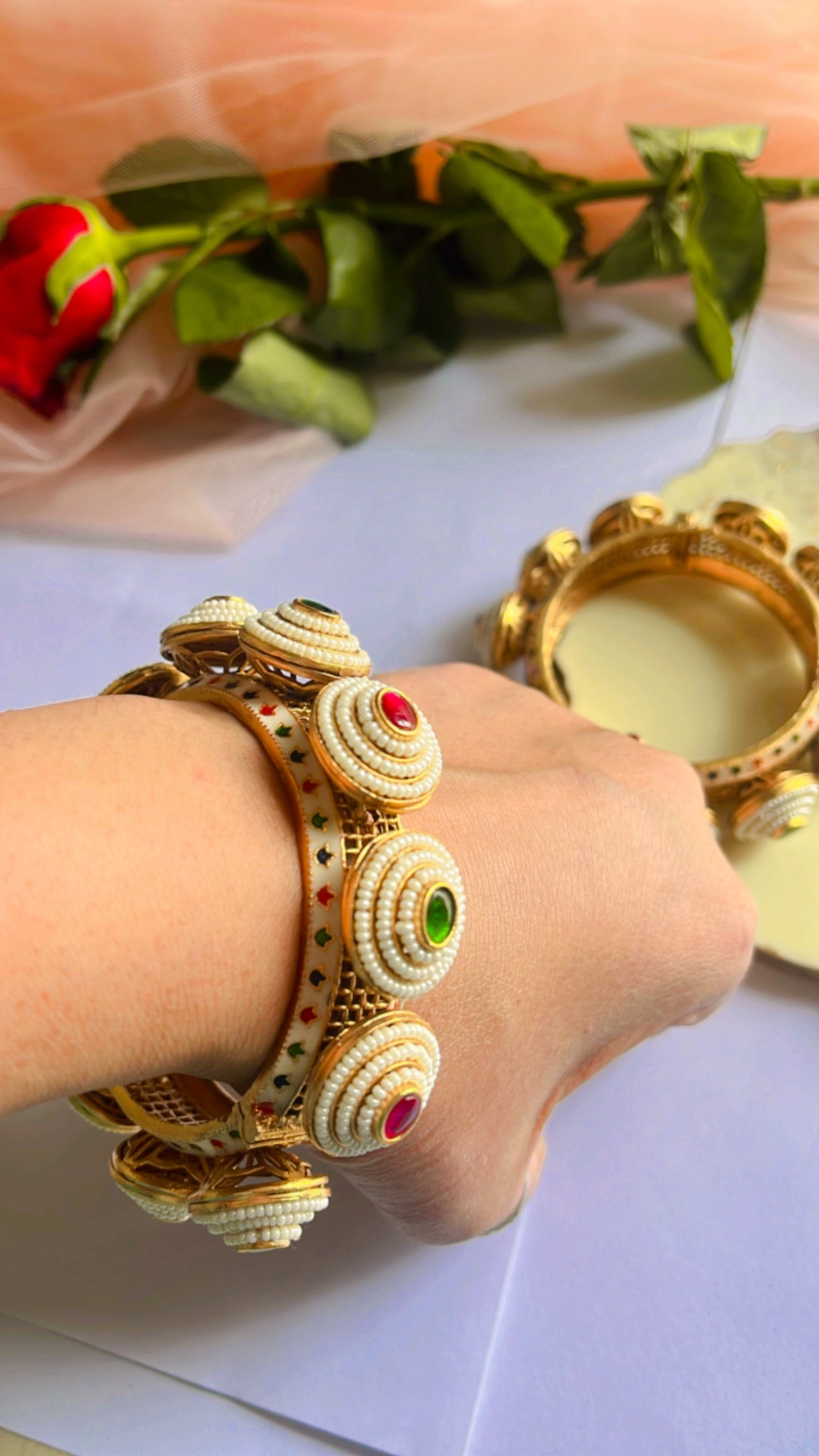 Golden Mohini Bangle