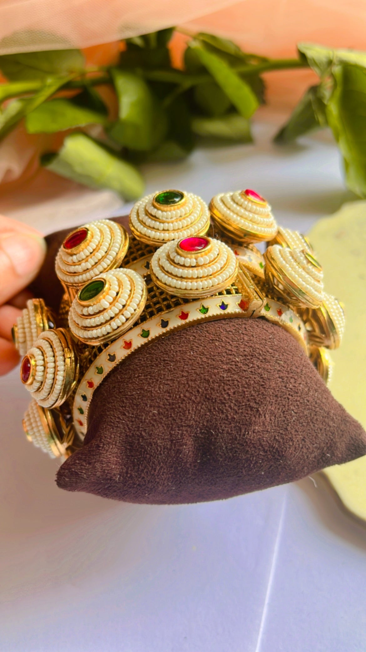 Golden Mohini Bangle