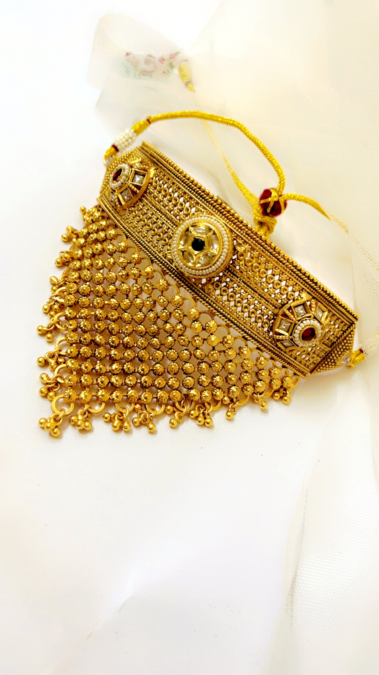 Mirva Jali Neckpiece Set