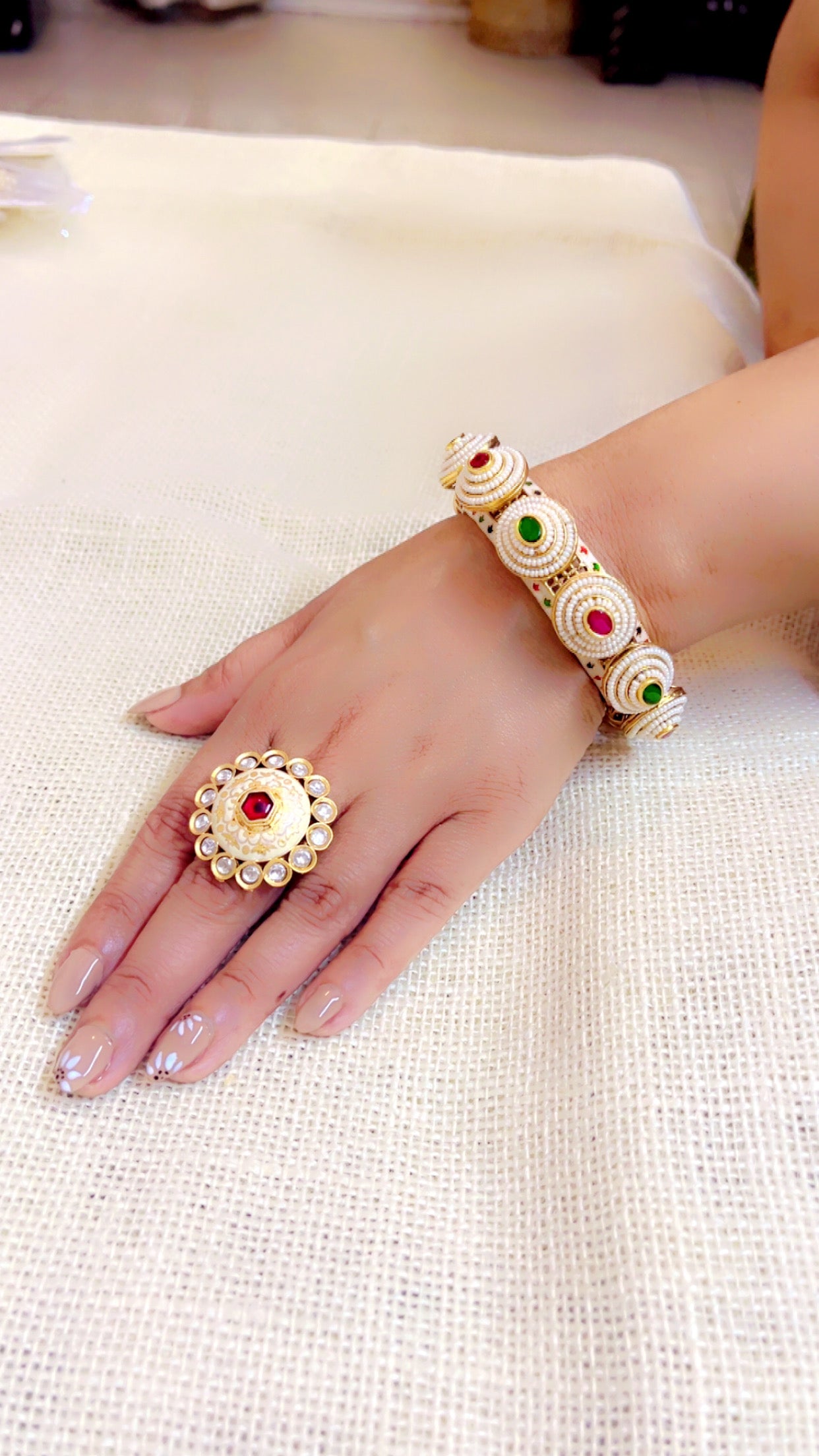 Ruhi Polki Ring