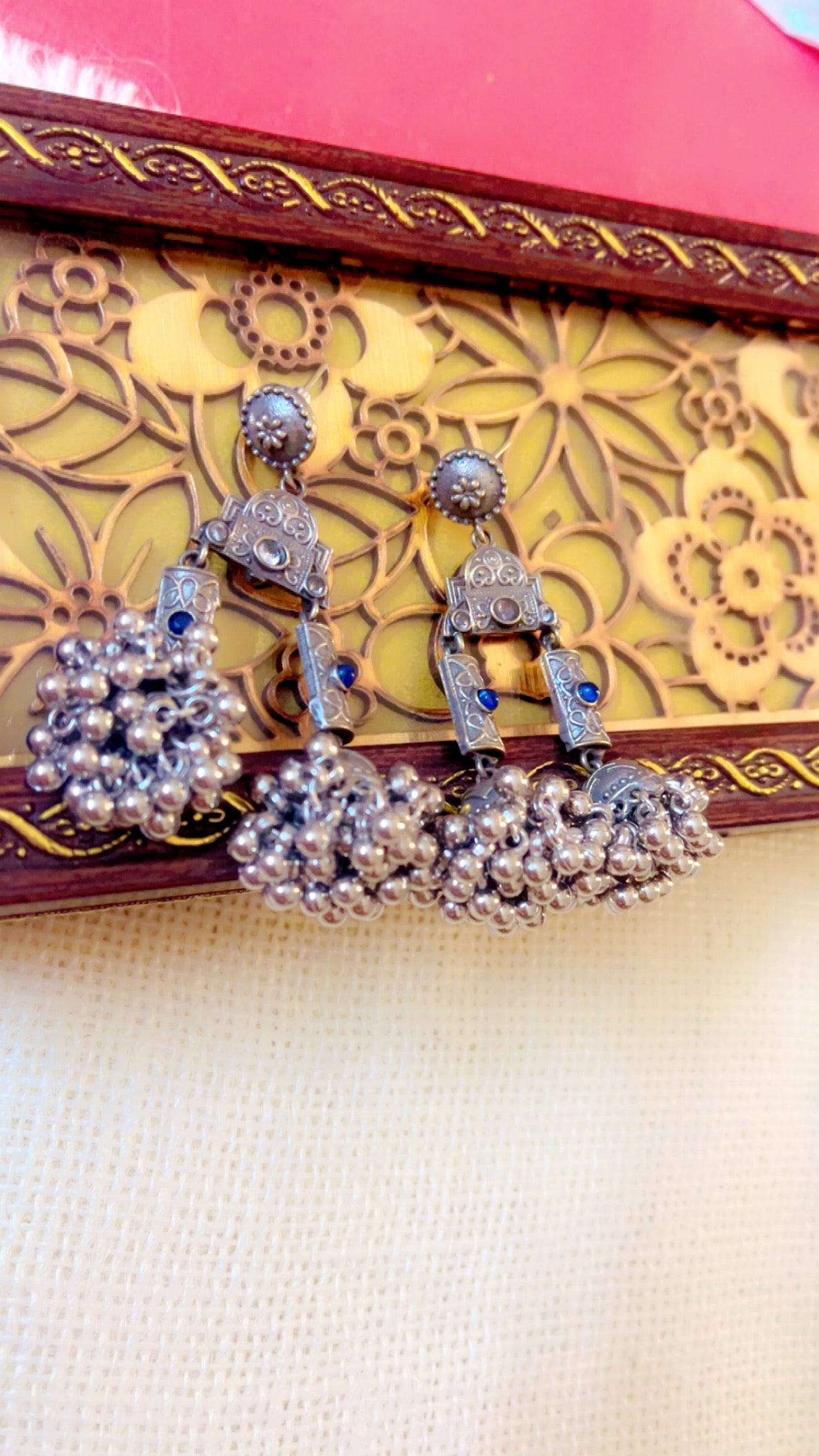 Dhumi Silver Earring