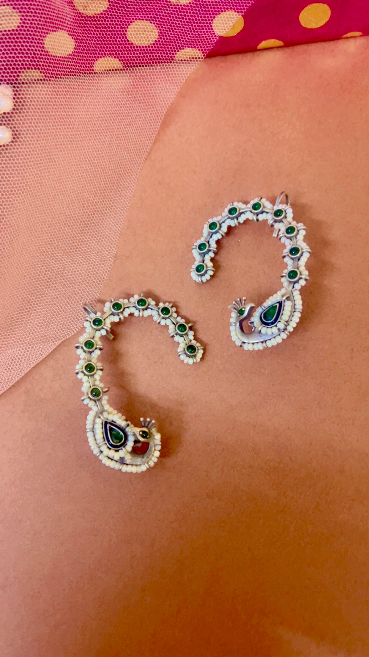 Tiya Earcuff Silver Earring