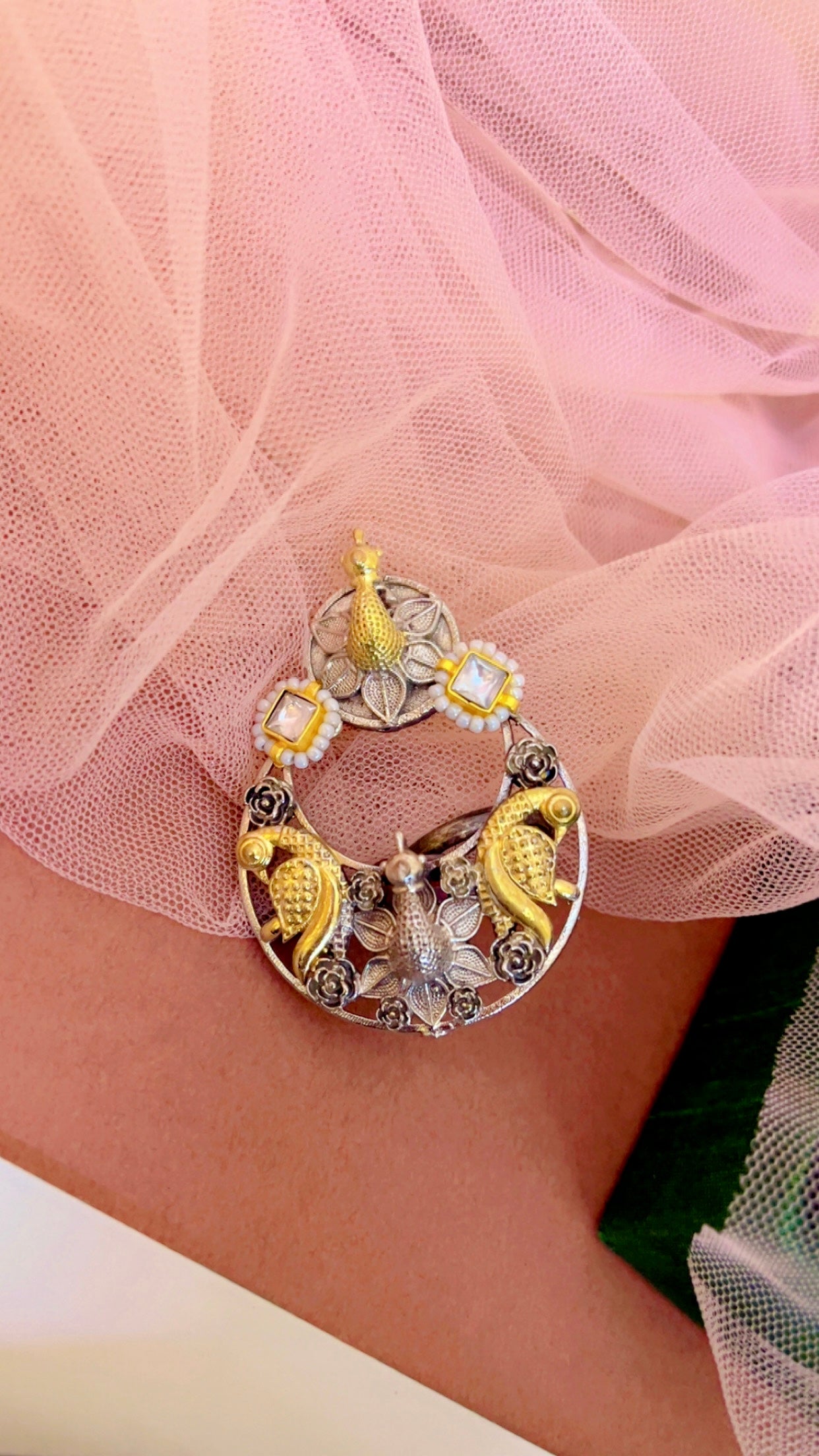 Sameena Silver Ring