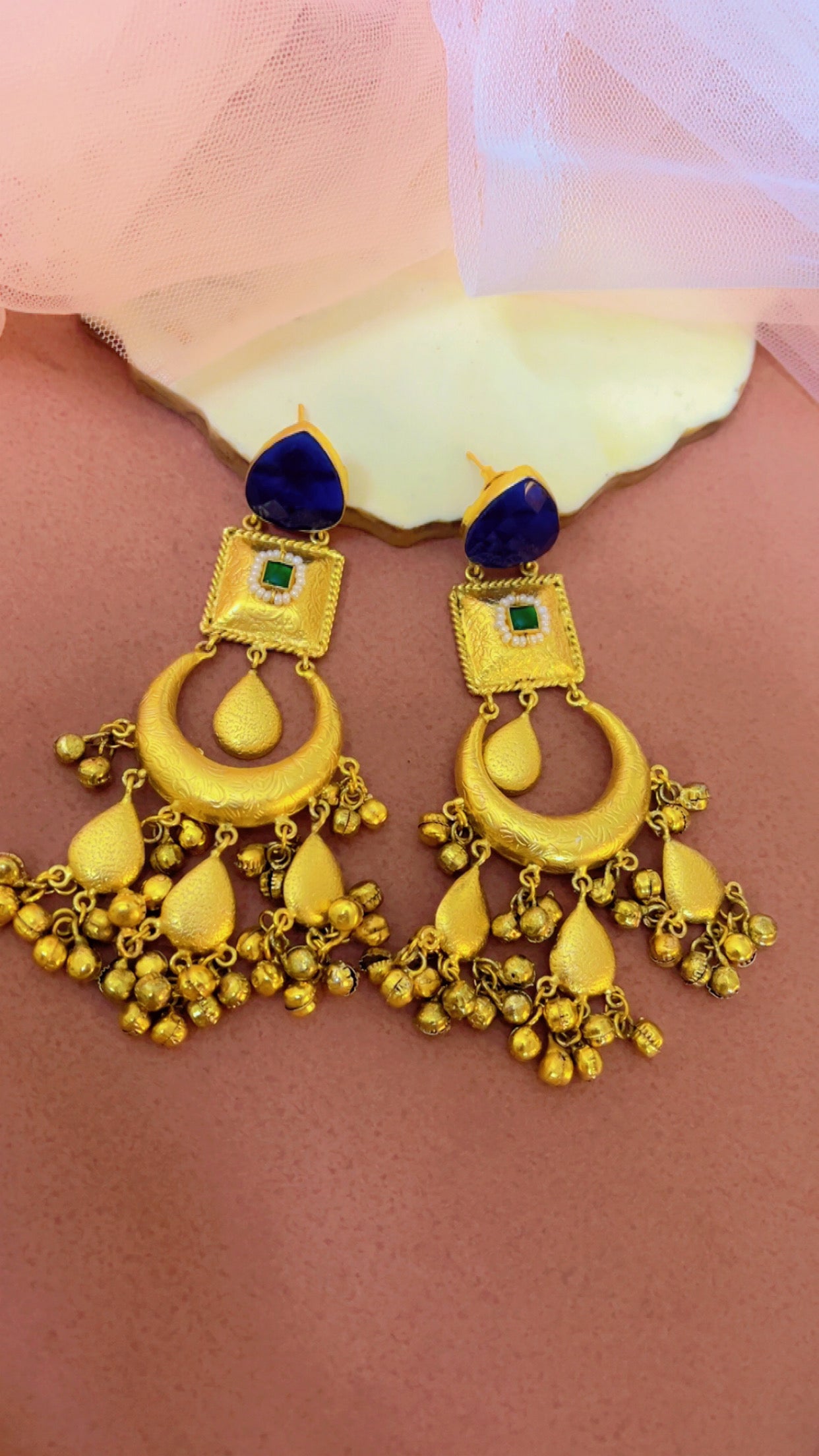 Blue Rivah Statement Earring