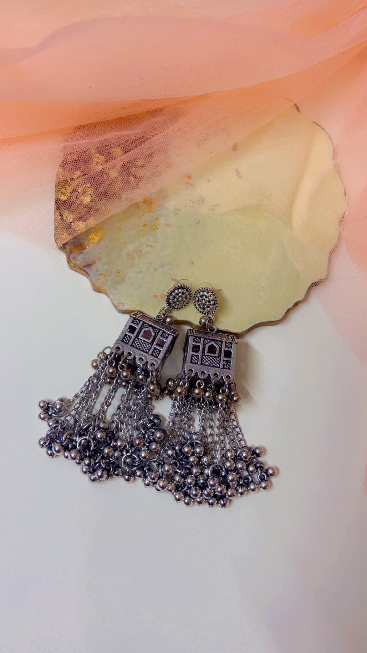 Gharana Silver Earring