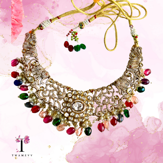 Multi Ishika Neckpiece Set