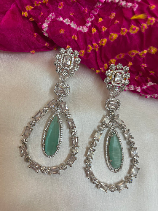 Aqua Saira Earring