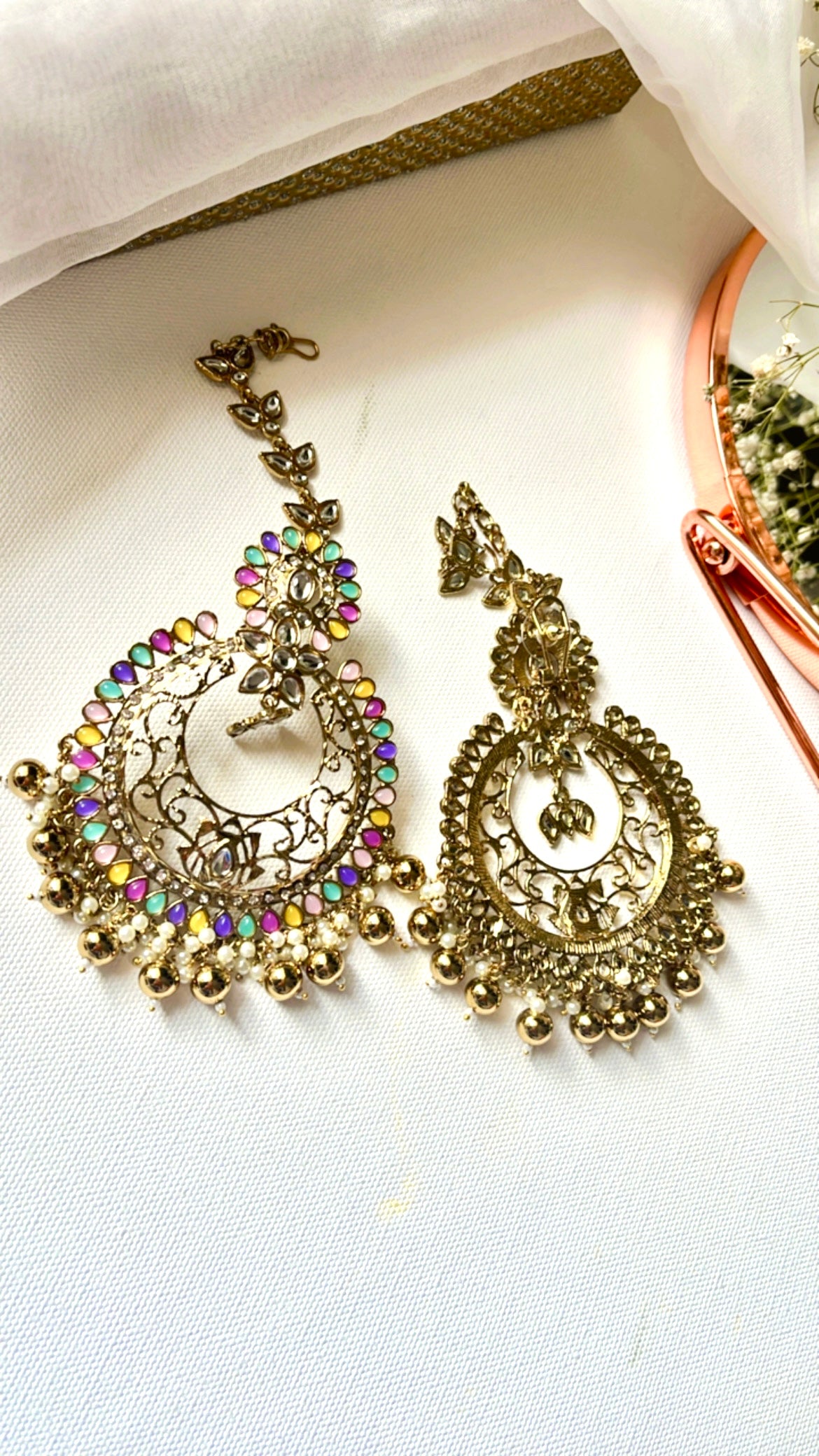 Multi Jaanvi  Earring