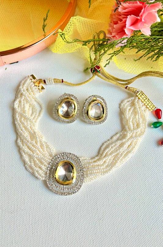 Polki Anaha Necklace Set