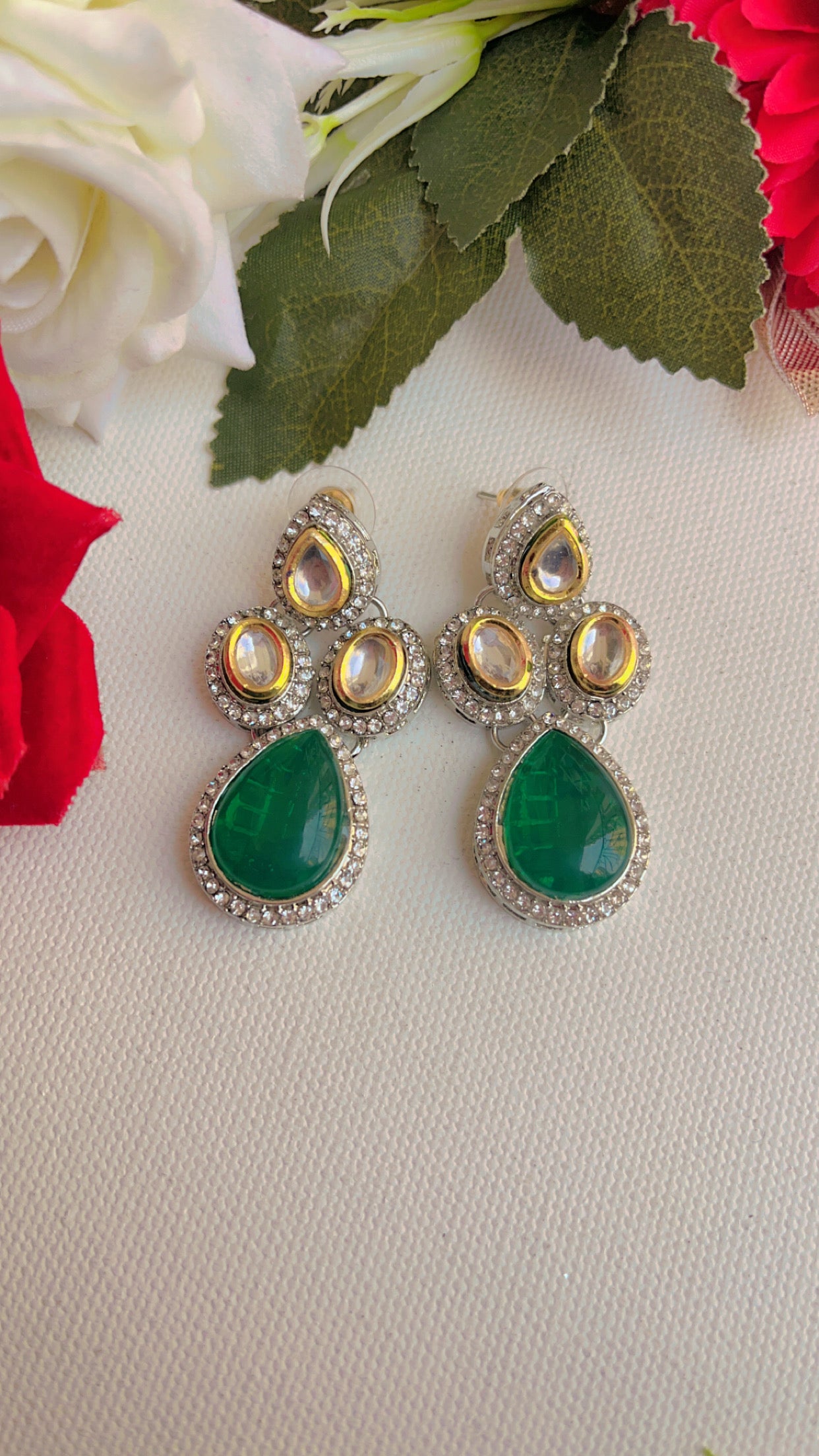 Green Tara Earring
