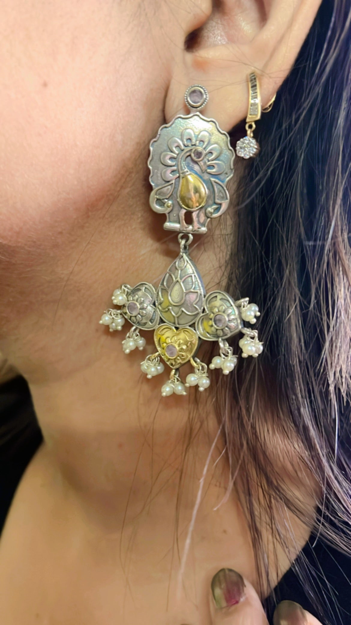 Rama Silver Earring