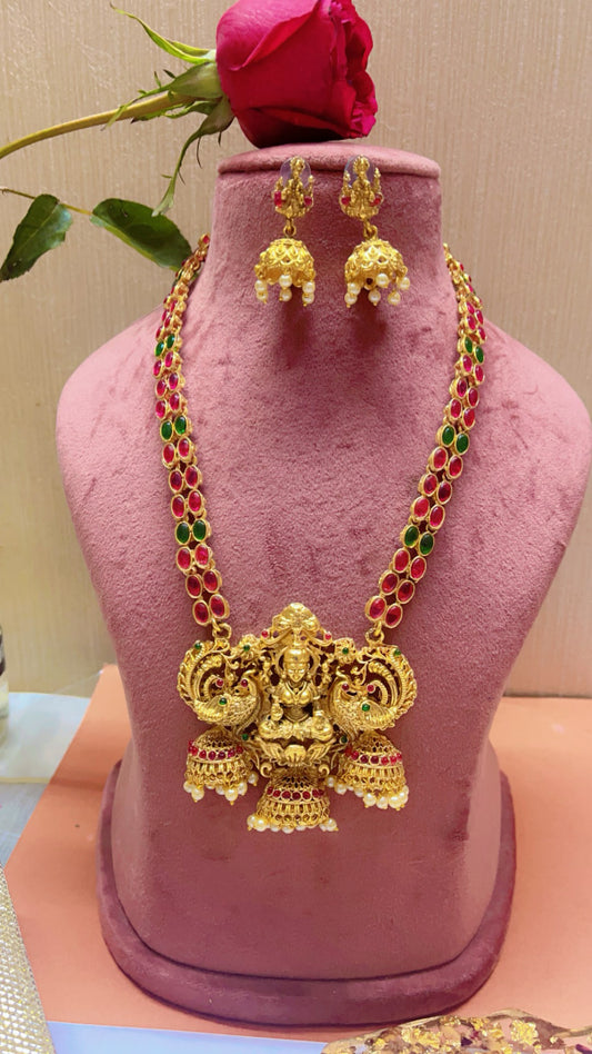 Golden Siddhi Neckpiece Set