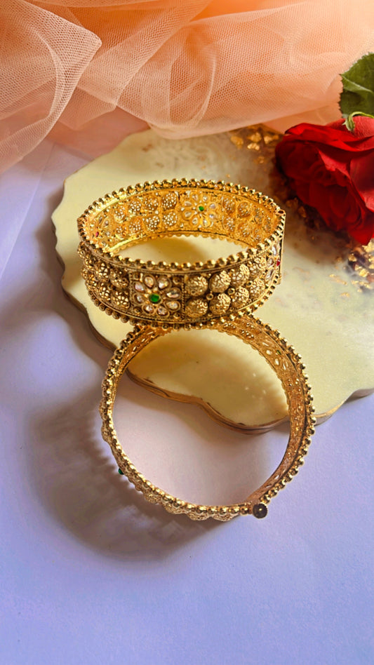 Golden Trishika Bangle
