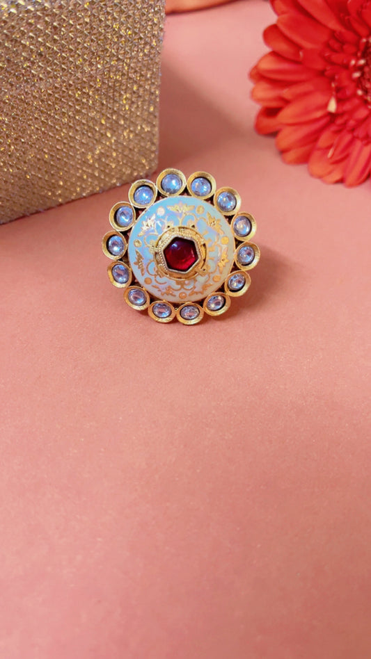 Ruhi Polki Ring