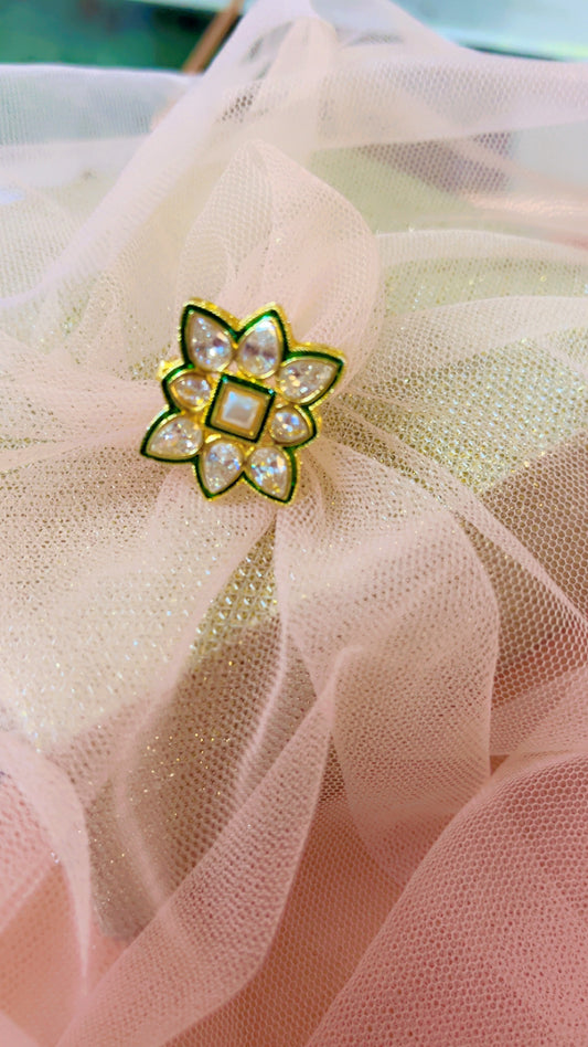 Trisha Polki Ring