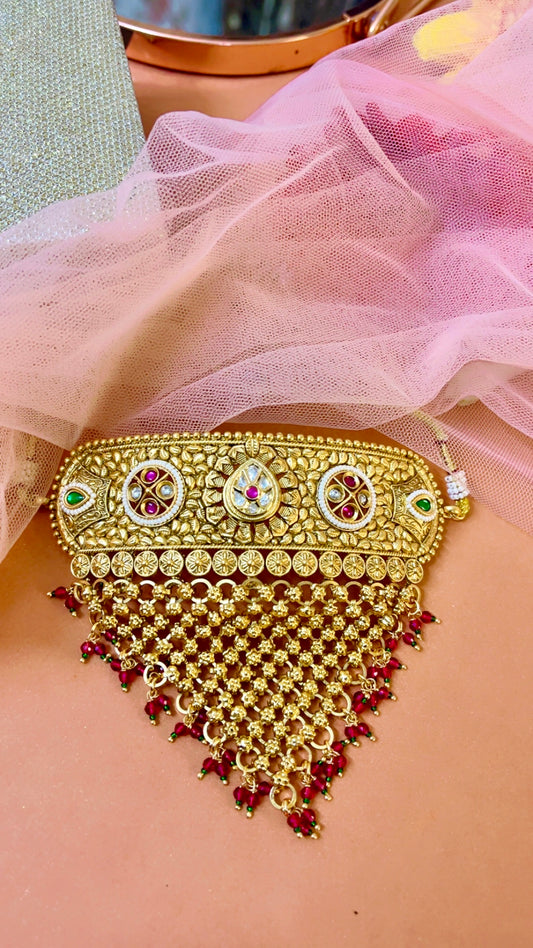 Jisha Jali Neckpiece Set