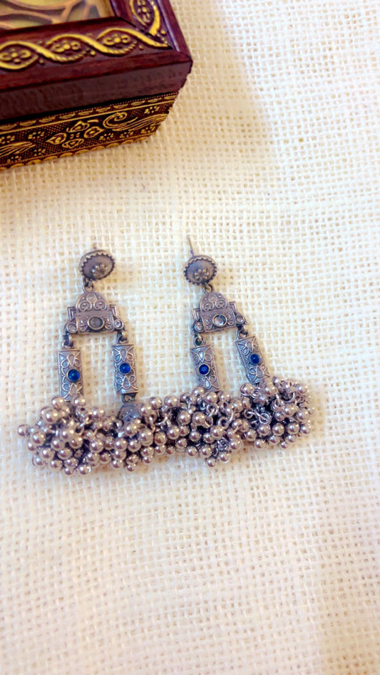 Dhumi Silver Earring