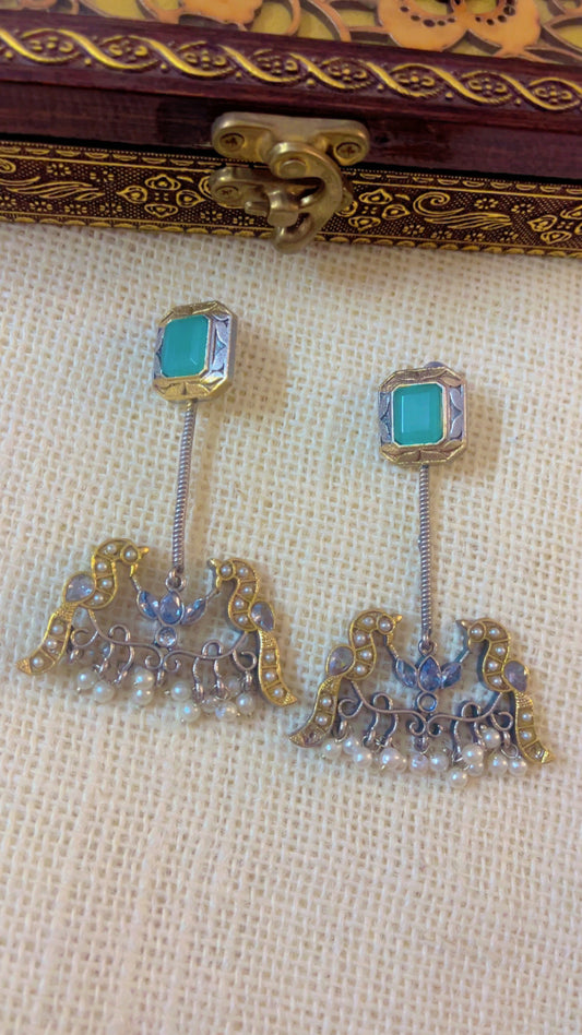 Mint Naman Silver Earring