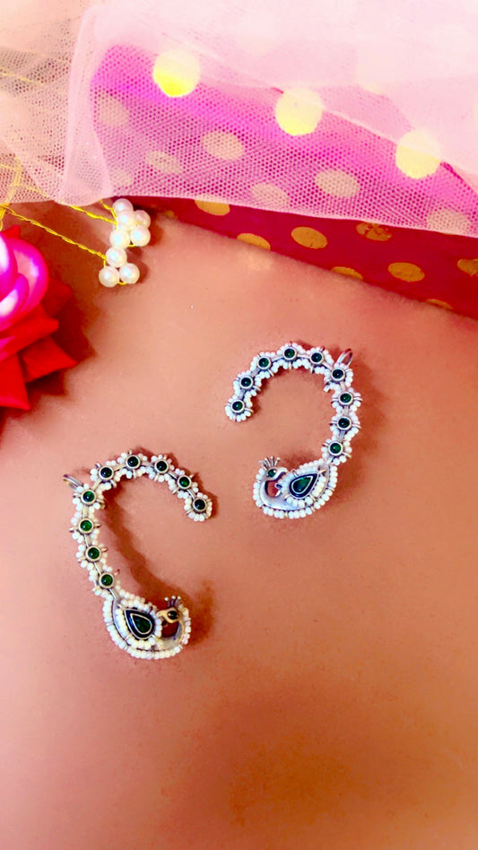 Tiya Earcuff Silver Earring