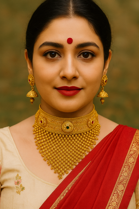 Mirva Jali Neckpiece Set